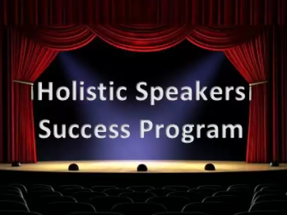 Holistic Speakers Success Program