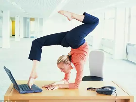 Stretching at Your Desk