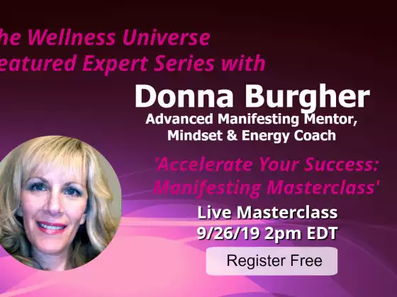 WU Expert Series w Donna Burgher Accelerate Your Success: Manifesting Masterclass