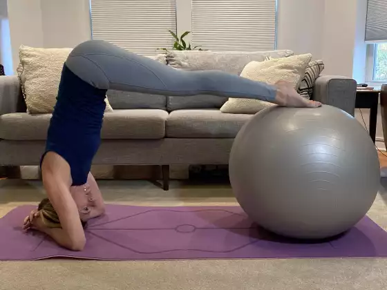 Pilates with Exercise Ball *ball required*