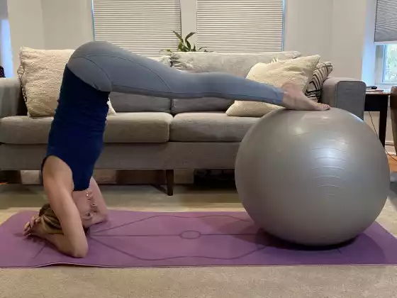 Pilates on the Big Stability Ball Intro class