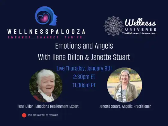 Wellnesspalooza 2025 Emozioni e angeli con Ilene Dillon e Janette Stuart