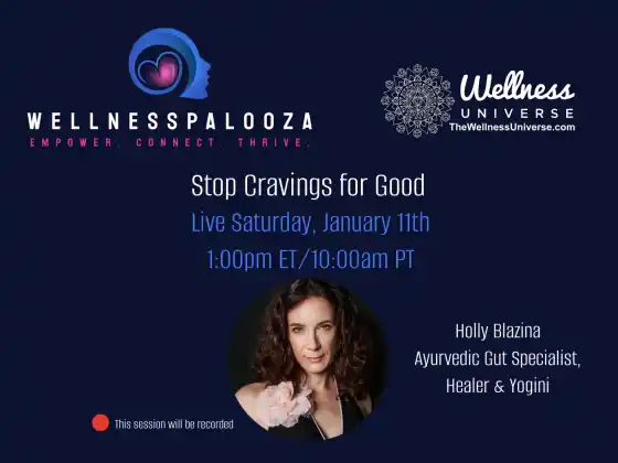 Wellnesspalooza 2025 توقف عن الرغبة الشديدة في تناول الطعام للأبد مع Holly Blazina
