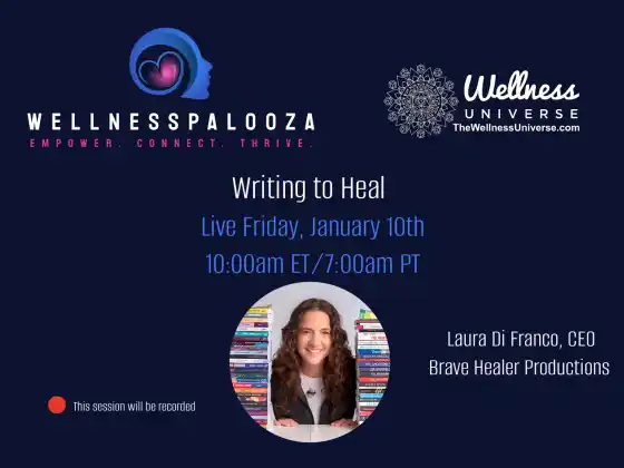 Wellnesspalooza 2025 與 Laura Di Franco 一起寫作治愈