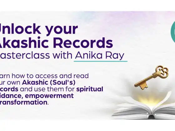 اپنے Akashic Records Masterclass LIVE کو غیر مقفل کریں۔