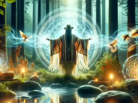神聖滿月能量淨化與精神冥想