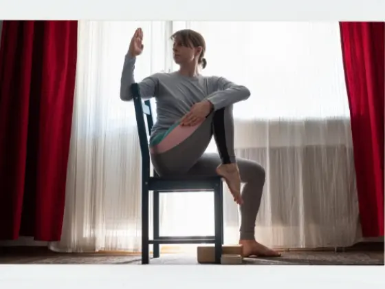 Yoga sur chaise pour tous